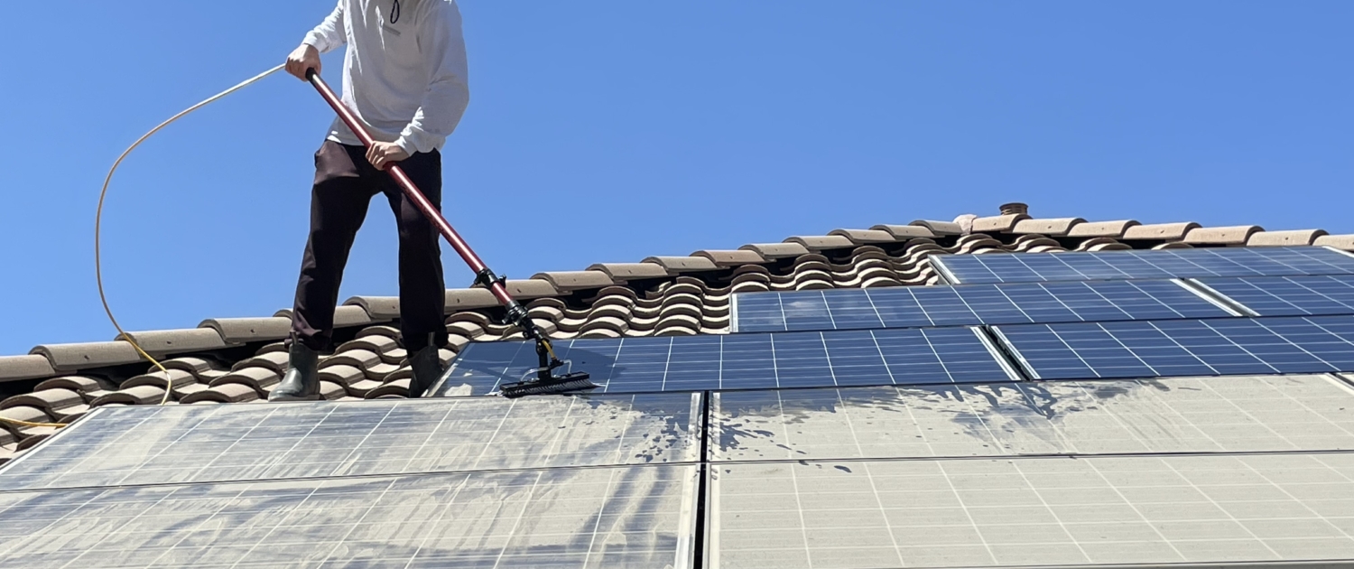 Solar Panel Cleaning Service