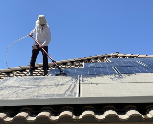 Solar Panel Cleaning Service