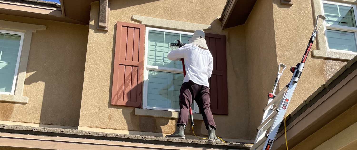 Power Wash Ladder Safety