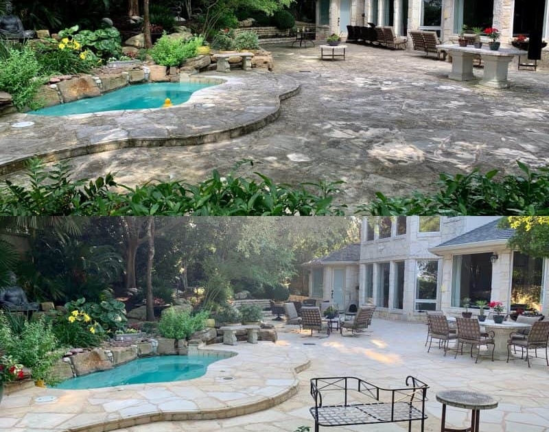 Pool Stone Cleaning Services